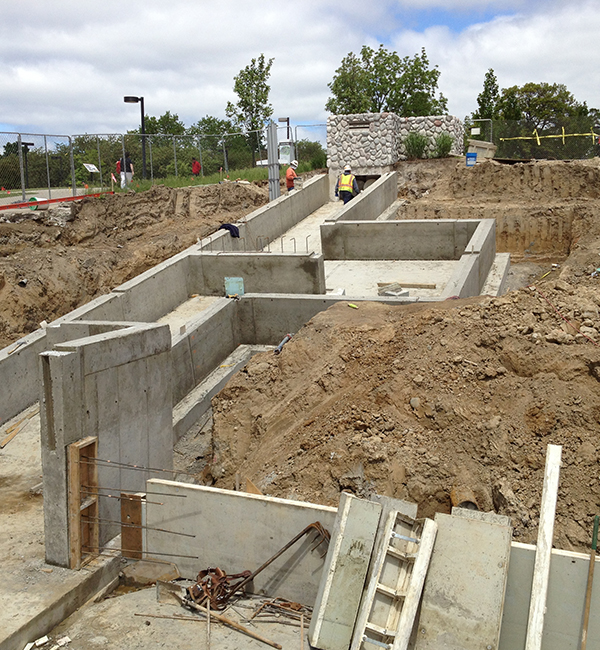 Concrete Sitework Photo