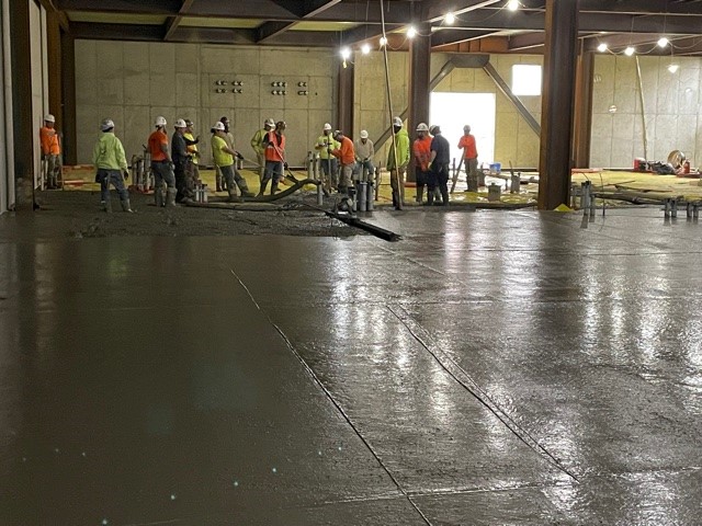 Slab on Grade Concrete Service | Detroit, MI | Amalio Corp - sog_pour